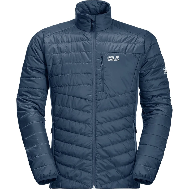 Jack Wolfskin Men's Routeburn Jacket M, Thunder Blue, M