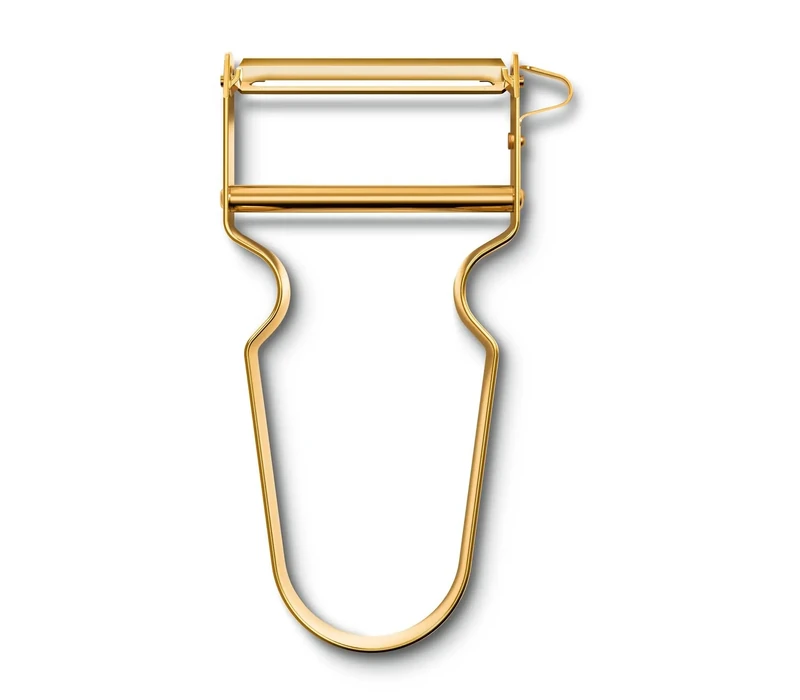 VICTORINOX Gold-Plated REX Peeler, Vegetable Peeler, Ergonomic Form, Ultra Sharp Blade, Gold - Image 1