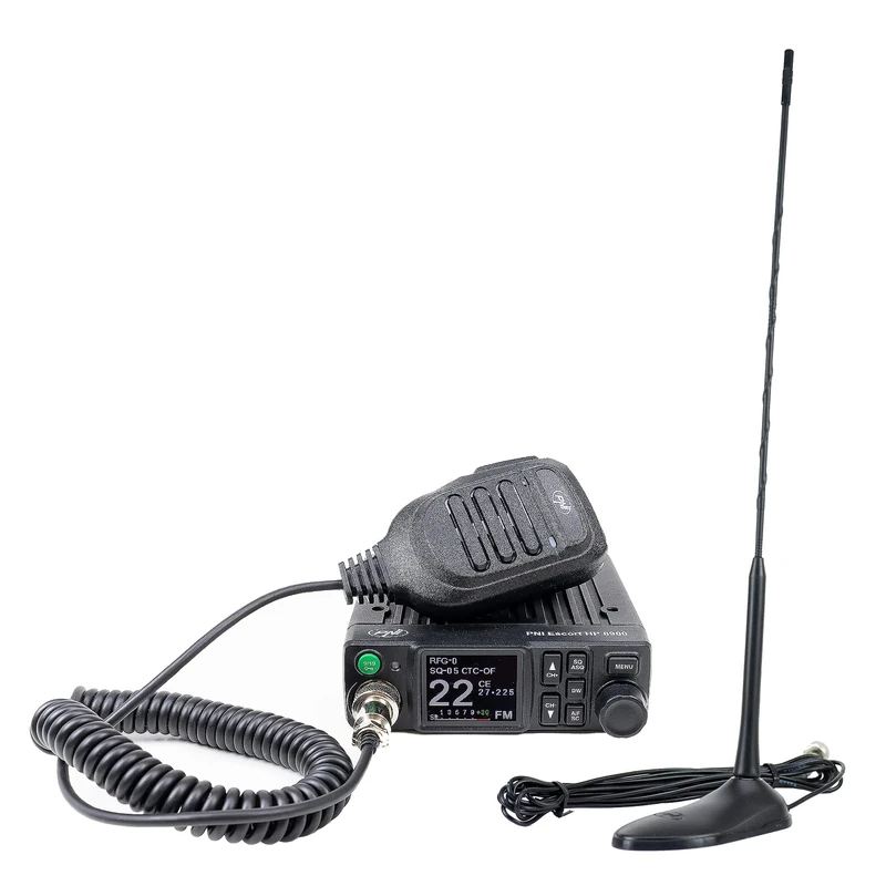 CB PNI Escort HP 9700 USB Radio and CB PNI Extra 45 Antenna with Magnetic Base