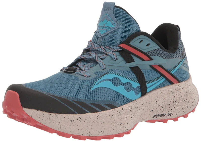 SAUCONY Ride 15 Running Shoes Mist/Ember 7