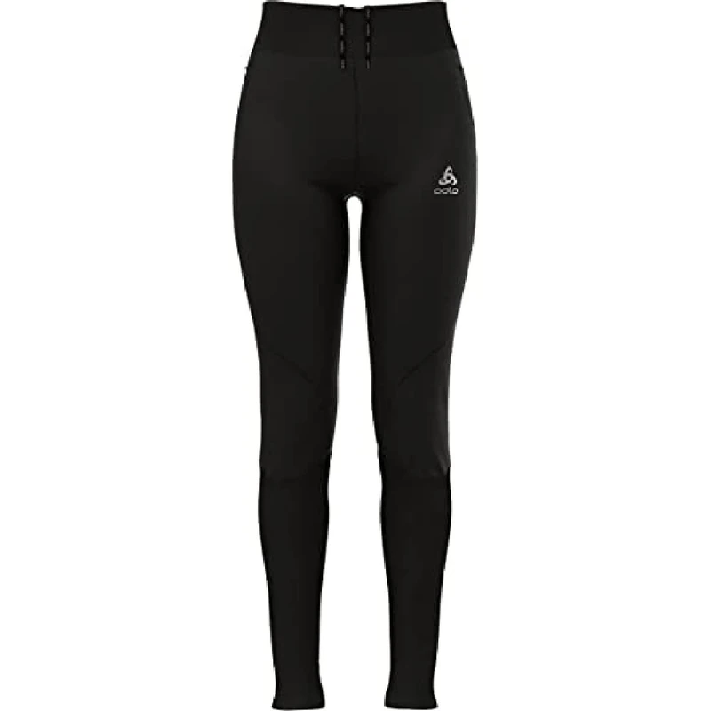 Odlo ZEROWEIGHT WARM Women's Running Tights, black, S