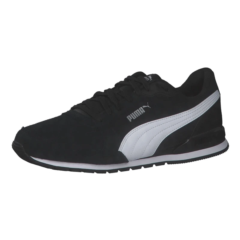 PUMA Unisex St Runner V3 SD Track Shoe, Black, 4 UK