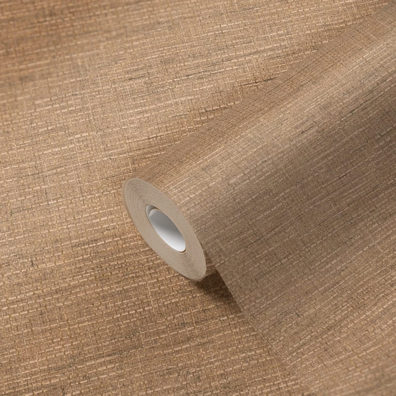 Livingwalls Structure Desert Lodge Non-Woven Wallpaper 10.05 m x 0.53 m Brown Made in Germany 385277 385277