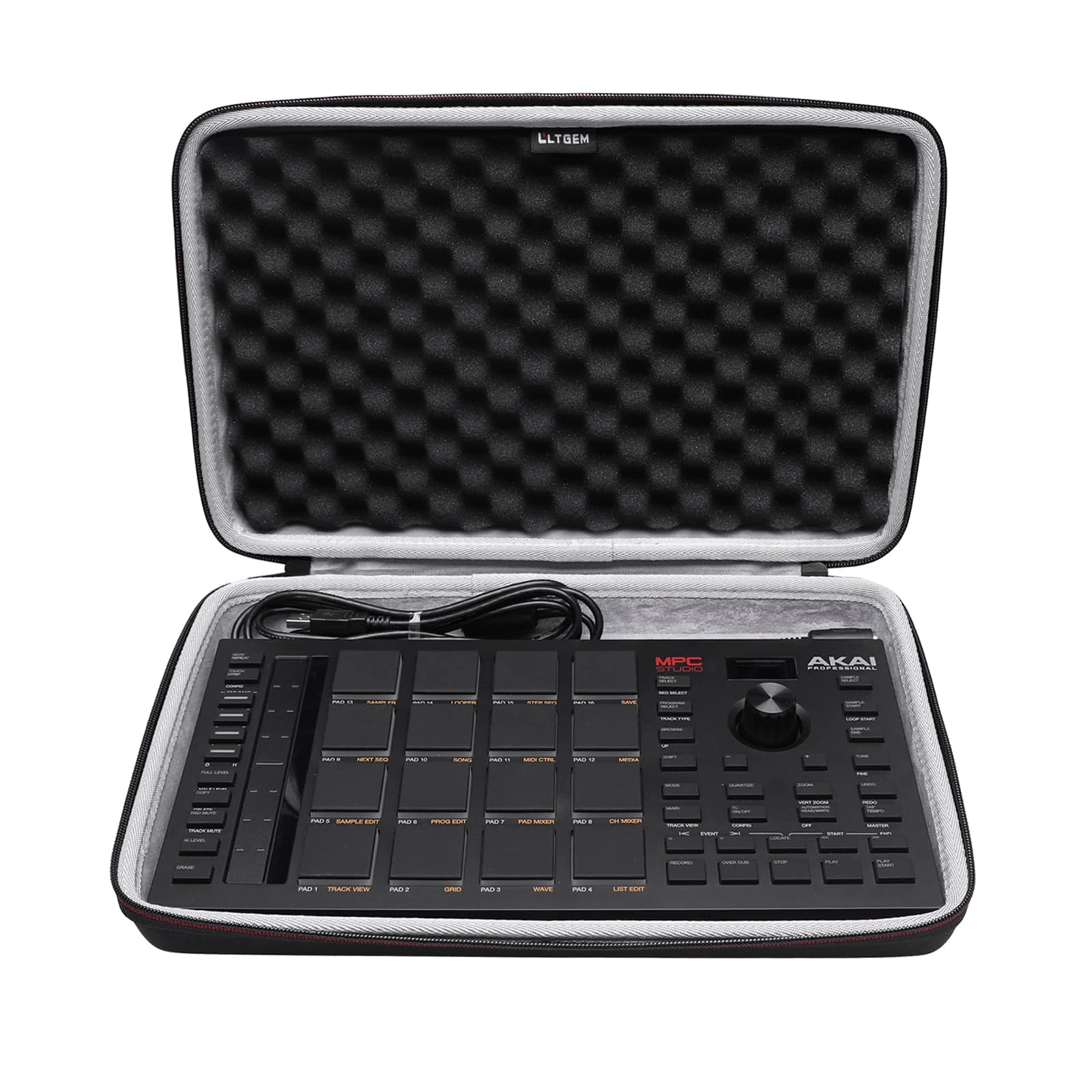 LTGEM Case Compatible with Akai Professional MPC Studio MIDI Controller Beat Maker(Case Only)