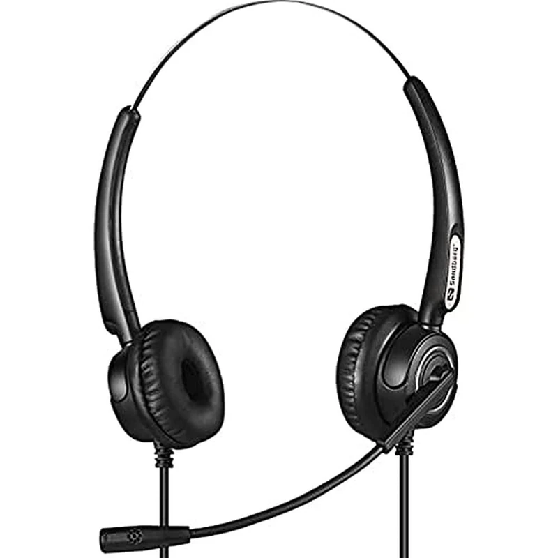 Sandberg USB + RJ11 Headset Pro Stereo - 3-in-1 Connectivity - Image 1