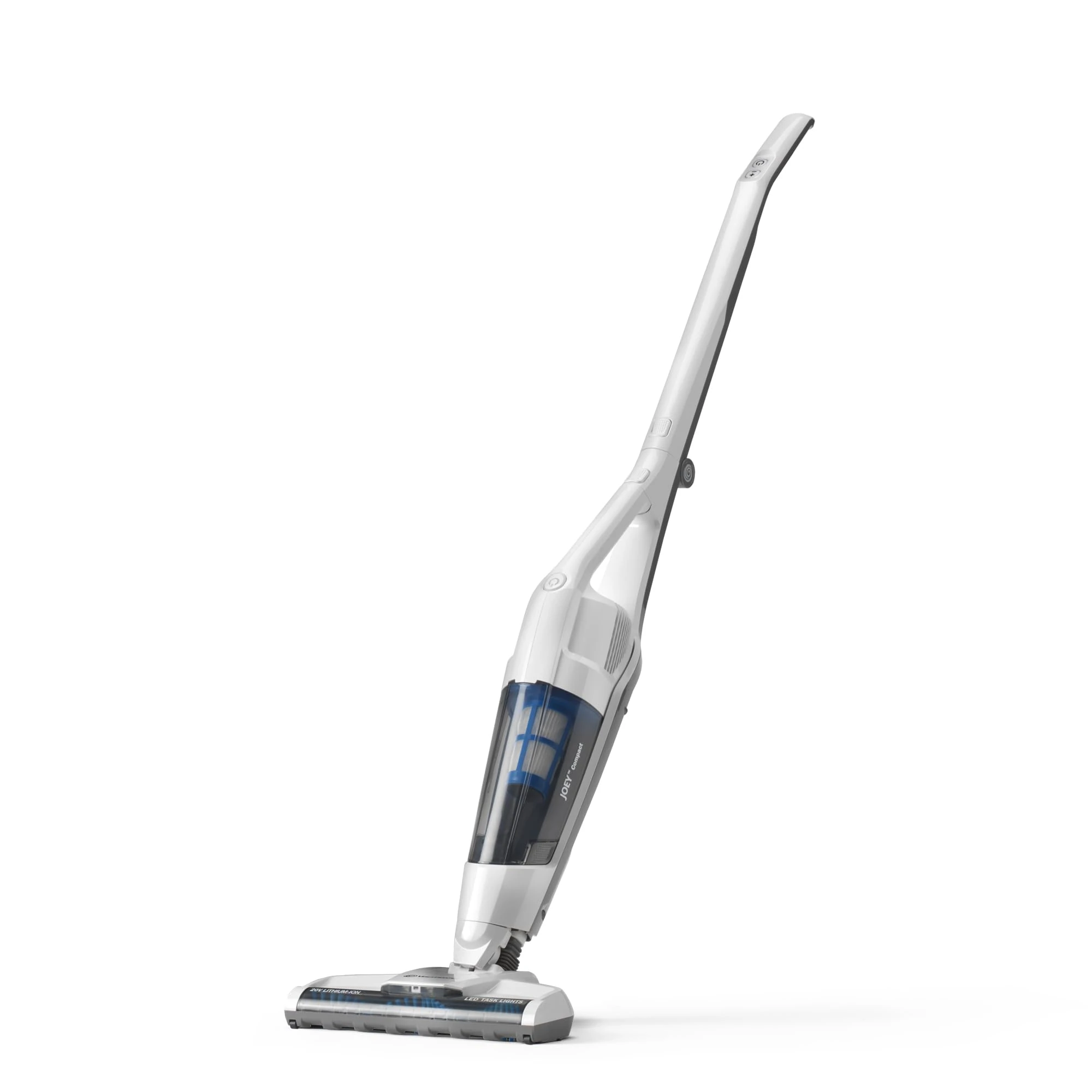 Vacmaster Joey Compact Cordless Vacuum Cleaner. Lightweight 2-in-1 Cordless Stick Vacuum Cleaner with Detachable Handheld. 20V, Up to 30 min Runtime, HEPA 13 Filter, Charging Dock