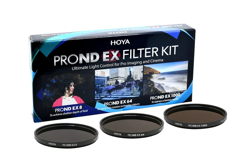 HOYA PRO ND-EX Filter kit Pro ND8/ND64/ND1000 ø49mm