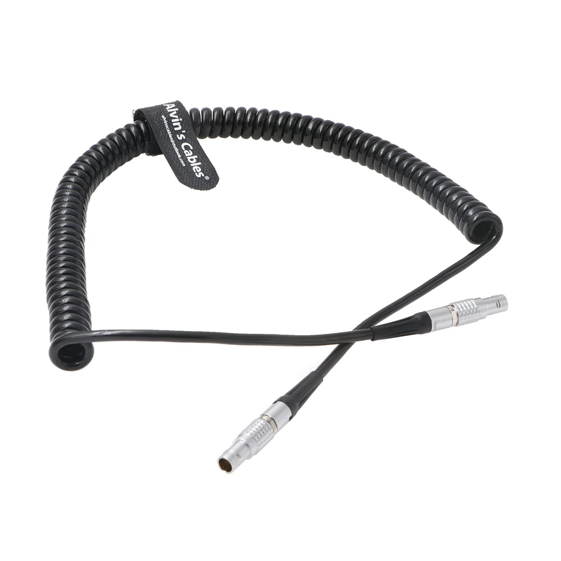 Nucleus-M Power-Cable for Tilta|Arri|RED|Steadicam Rigs|Z CAM E2 Flagship Camera 2 Pin to 7 Pin Coiled-Cable Alvin's Cables
