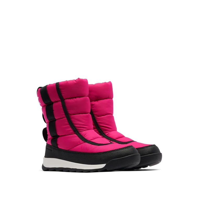 Sorel Whitney 2 Puffy Mid Wp Unisex Kids Winter Boots, Cactus Pink Black Youth, 3 UK