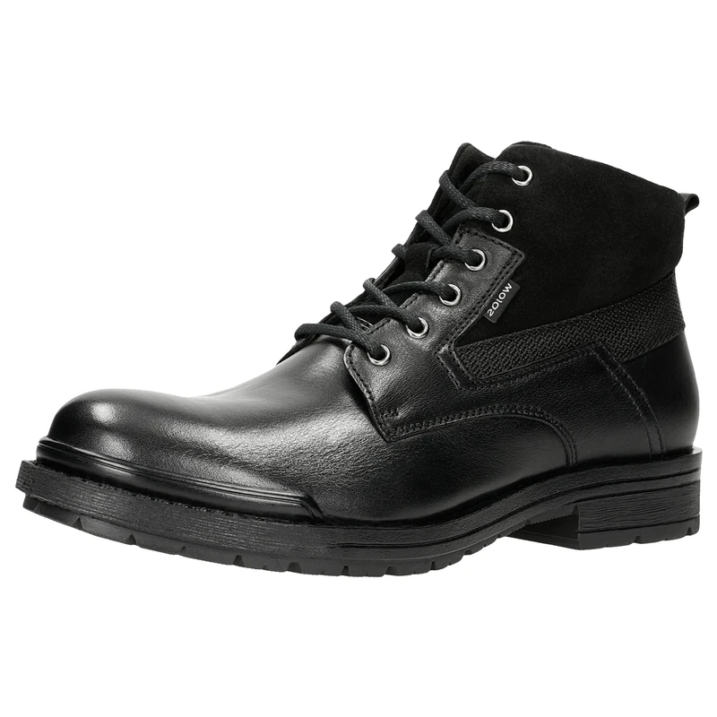 WOJAS Men's Winter Shoes | Comfortable Shoes | Winter Boots | Warm Shoes | Casual Shoes |, black, 9 UK