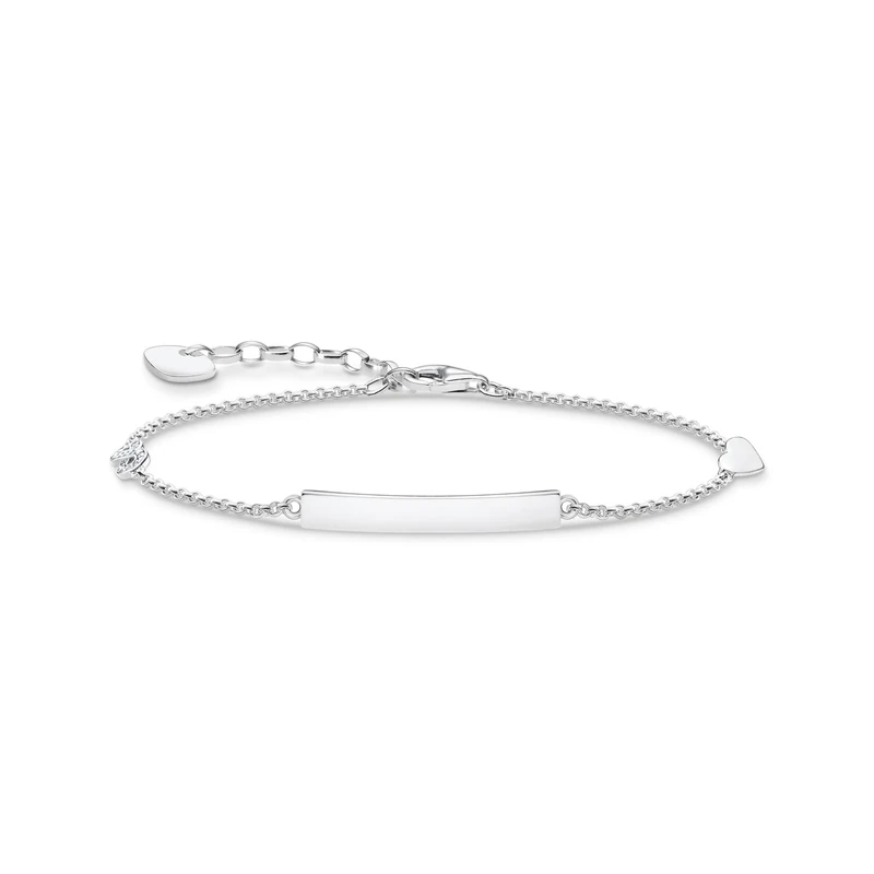 Thomas Sabo Bracelet Heart with Infinity Silver 925 Sterling Silver