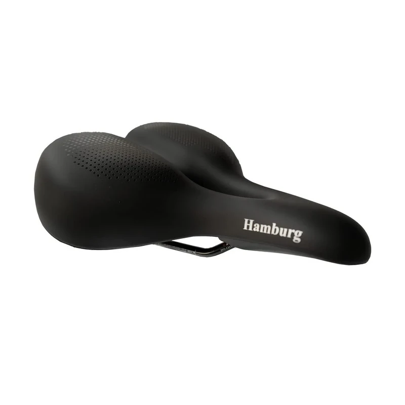 P&P Pro Cycling Hamburg 040 Saddle Black 268x255 mm