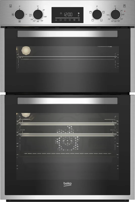 Beko RecycledNet® BBDF26300X Built In Electric Double Oven - Stainless Steel - A/A Rated