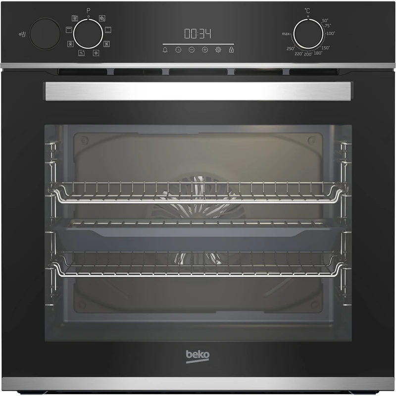 BEKO AeroPerfect RecycledNet BBIS25300XC Built In Electric Single Oven with added Steam Function - Stainless Steel - A Rated