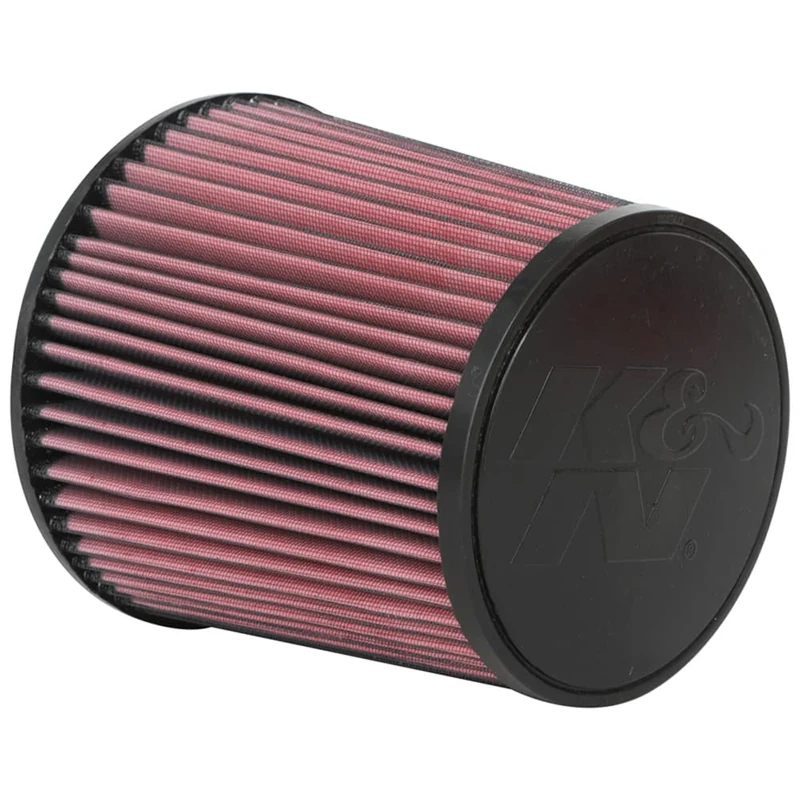 K&N Universal Clamp-On Air Filter: High Performance, Premium, Washable, Replacement Filter: Flange Diameter: 4.5 In, Filter Height: 8 In, Flange Length: 1.5 In, Shape: Round Tapered, RU-5283