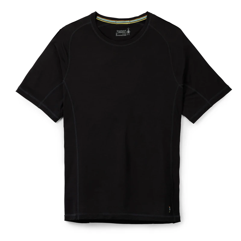 Smartwool Men's Active Ultralite Short Sleeve Tee, Black, Extra Large