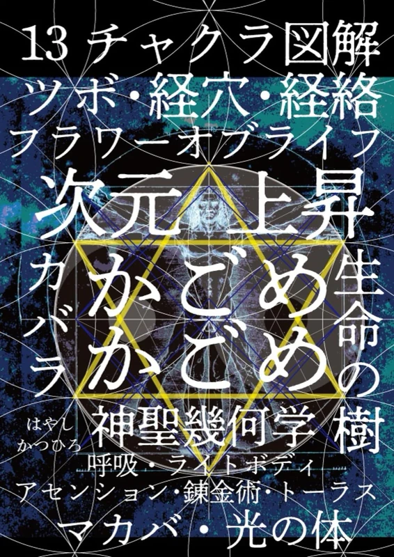 13チャクラ図解 ツボ 経穴 経絡 フラワーオブライフ 次元上昇 かごめ かごめ 神聖幾何学 マカバ 光の体 呼吸 ライトボディ アセンション 錬金術 トーラス カバラ 生命の樹