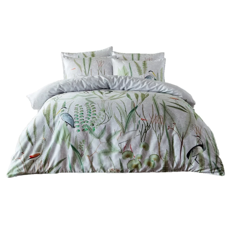 Paoletti Aaliyah Double Duvet Cover Set, Cotton, Multi