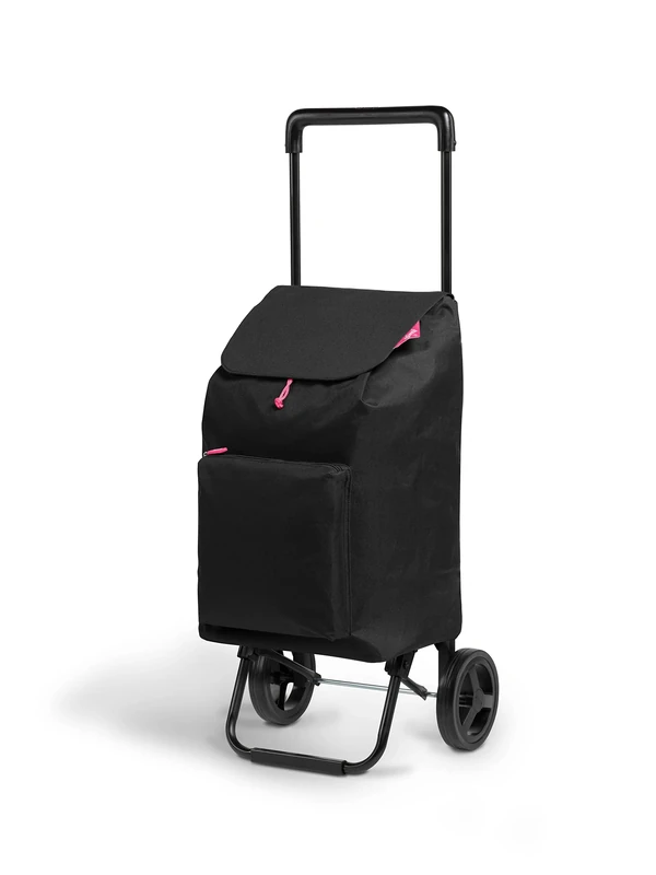gimi Argo Weight Trolley, Alloy Steel Polyester, Black, Capacità 42 litri