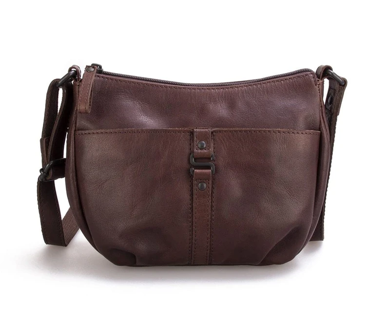 Spikes & Sparrow Leather Crossover Sedona, dark brown, standard size, Retro