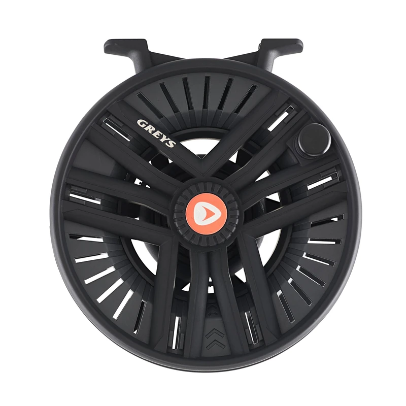 Greys Fin Cassette Fly Fishing Reel | Versatile Freshwater Fly Reel for Salmon and Trout | Large Arbor Cassette System | Full Disc Drag Performance with Two Spare Spools | 5/6