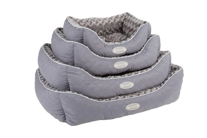 Scruffs Wilton Box Bed (XL) 90 x 70cm - Grey - Image 1