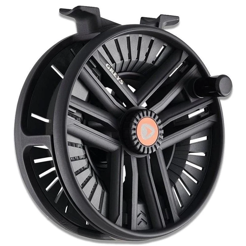 Greys Fin Cassette Fly Fishing Reel | Versatile Freshwater Fly Reel for Salmon and Trout | Large Arbor Cassette System | Full Disc Drag Performance with Two Spare Spools | 7/8