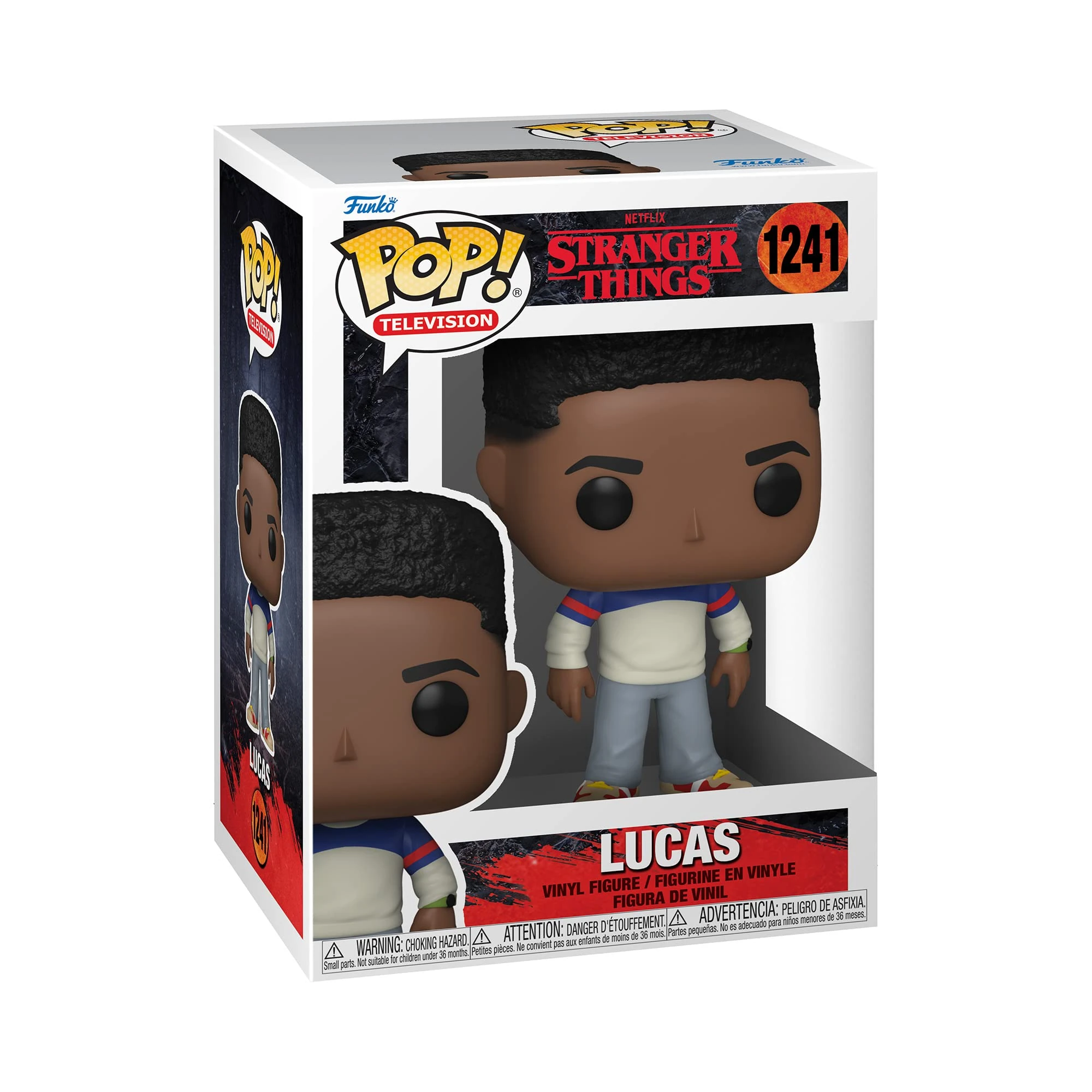 Funko POP! TV: ST Stranger Things - Lucas Sinclair - Collectable Vinyl Figure - Gift Idea - Official Merchandise - Toys for Kids & Adults - TV Fans - Model Figure for Collectors and Display