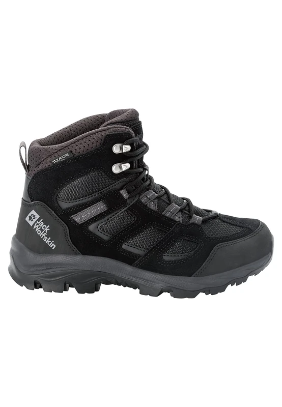 Jack Wolfskin Vojo 3 Texapore MID W, Walking Shoe, Black,