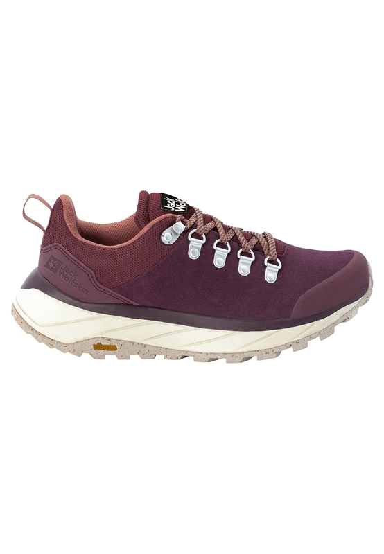 Jack Wolfskin TERRAVENTURE Urban Low W, Sneaker, Burgundy/Beige,