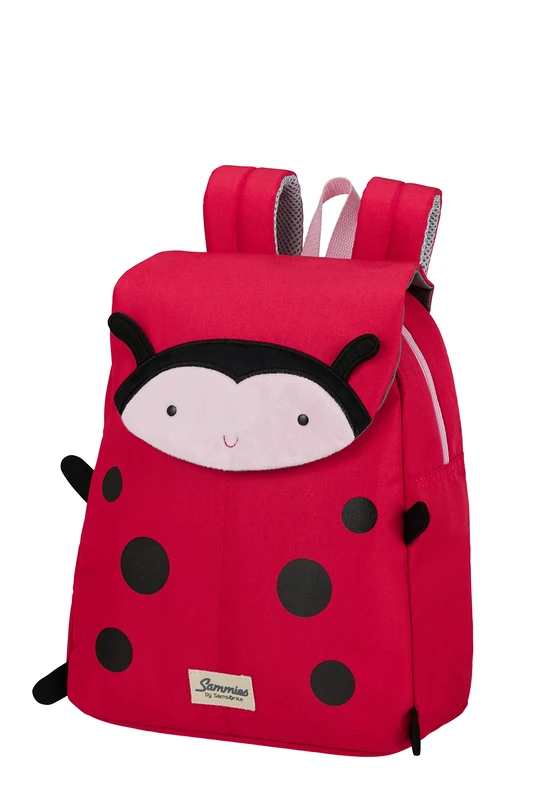 Samsonite Happy Sammies Eco - Children's Backpack S+, 32 cm, 11 L, Red (Ladybug Lally)