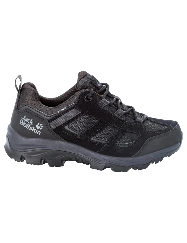 Jack Wolfskin Vojo 3 Texapore Low W, Walking Shoe, Black,