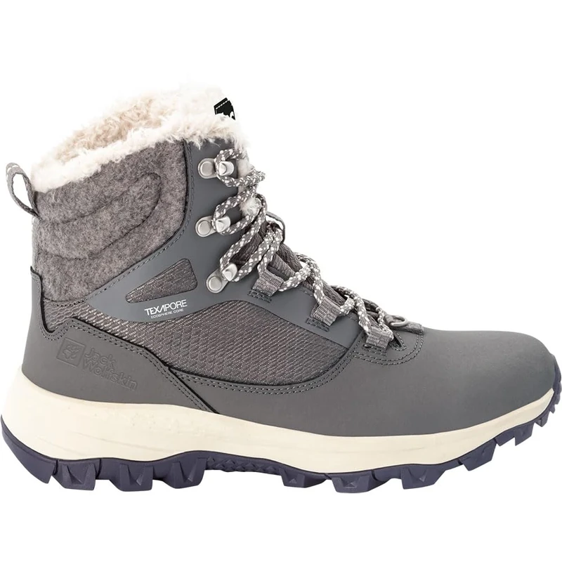 Jack Wolfskin EVERQUEST TEXAPORE HIGH W, Backpacking Boot, tarmac grey/grey,