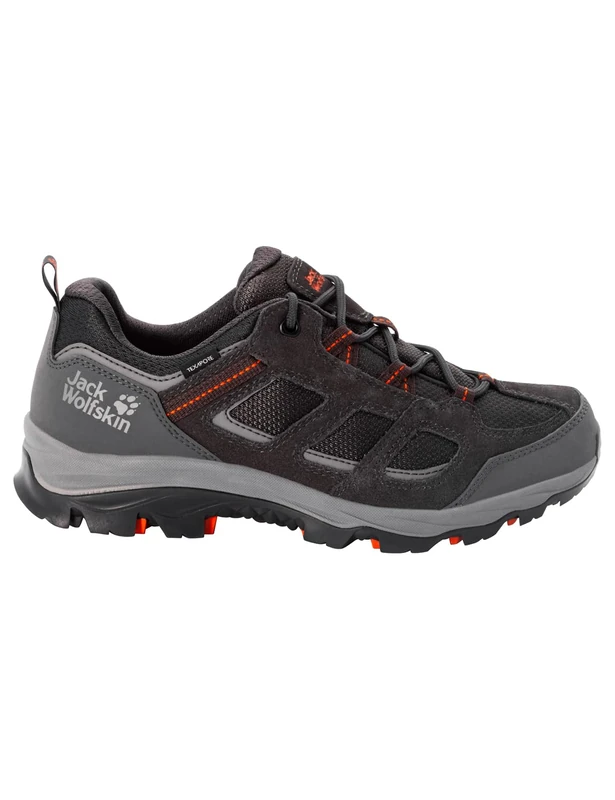 Jack Wolfskin VOJO 3 TEXAPORE LOW M, Walking Shoe, grey / orange,