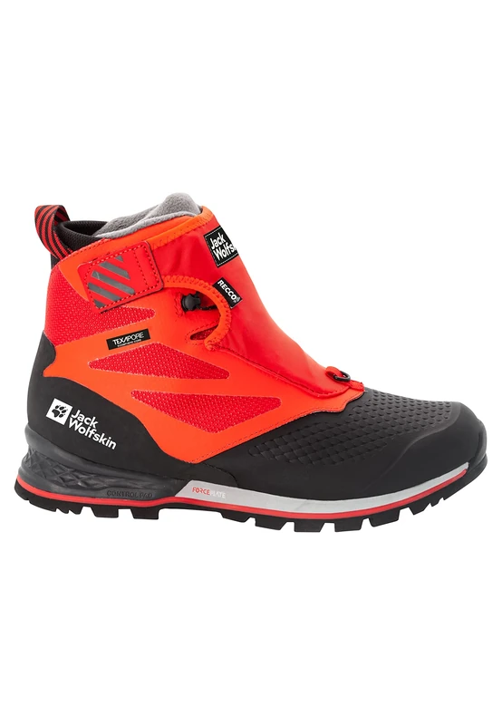 Jack Wolfskin 1995 Series Texapore MID M, Walking Shoe, red/Black,
