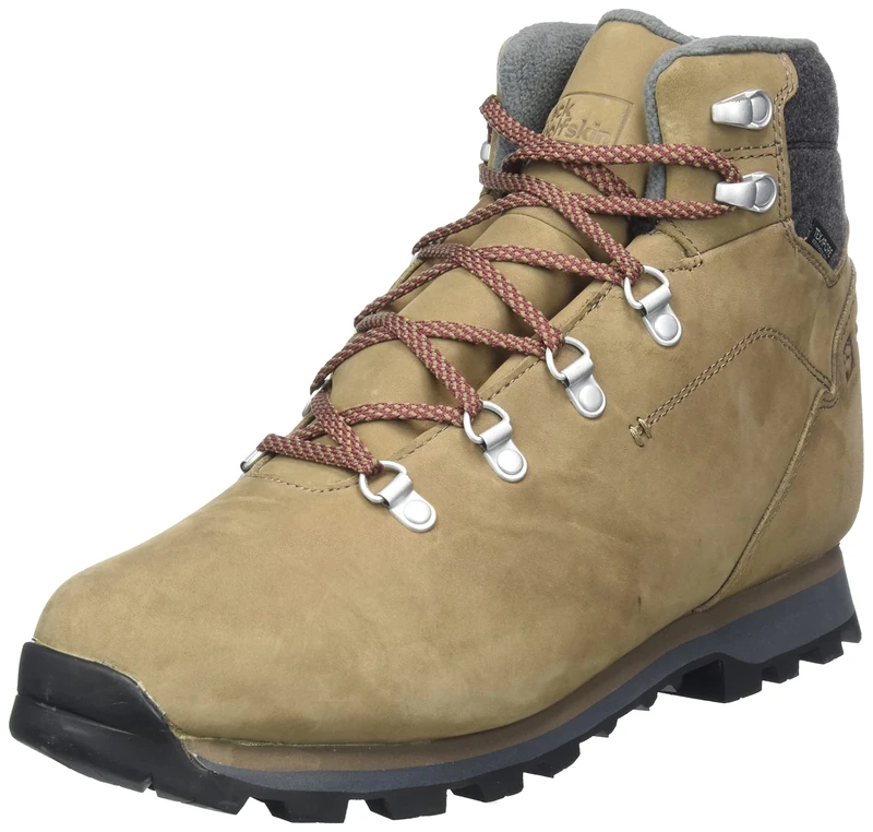 Jack Wolfskin Thunder Bay Texapore MID M, Sneaker, Light Brown/Light Grey,