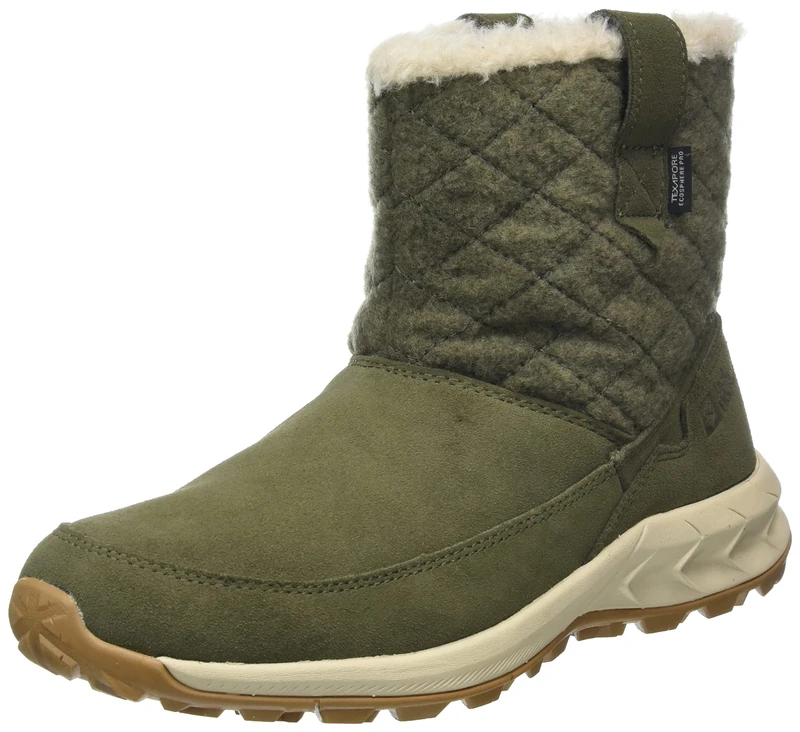 Jack Wolfskin Women's Queenstown Texapore Boot W Backpacking, Khaki/Grey, 4 UK - Image 1