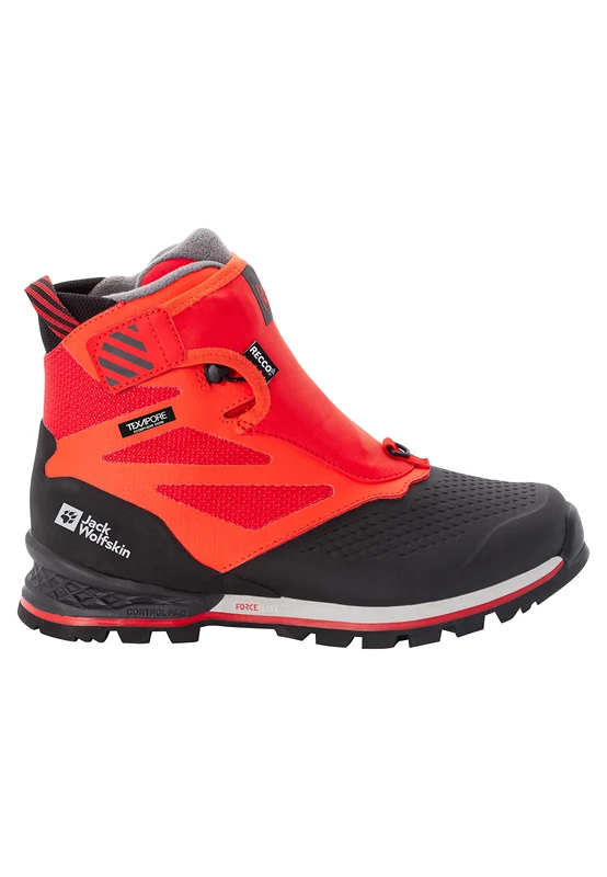 Jack Wolfskin 1995 Series Texapore MID W, Walking Shoe, red/Black,