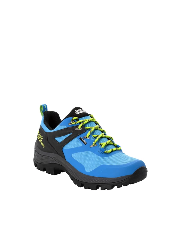 Jack Wolfskin Rebellion Guide Texapore Low M, Walking Shoe, Blue/Lime,