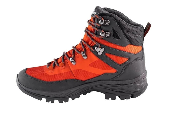 Jack Wolfskin Rebellion Guide Texapore MID M, Walking Shoe, Orange/Phantom,
