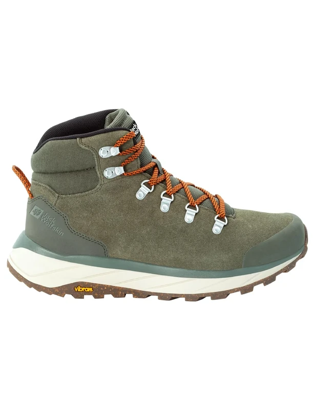 Jack Wolfskin TERRAVENTURE Urban MID M, Sneaker, Khaki/Orange,