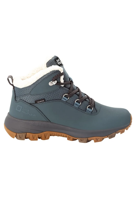 Jack Wolfskin Everquest Texapore MID W, Sneaker, Bluish Grey/Grey,