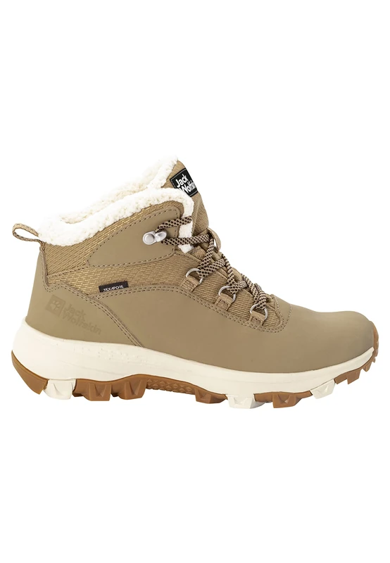 Jack Wolfskin Everquest Texapore MID W, Sneaker, Clay/Beige,