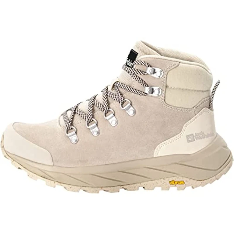 Jack Wolfskin TERRAVENTURE Urban MID W, Sneaker, Beige/Beige,