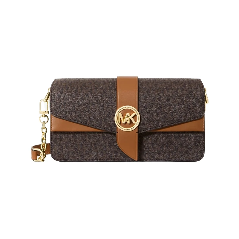 Michael Kors 30H1GGRL6B-252 MD CONV SHLDR Women BRN/Acorn Size One Size - Image 1