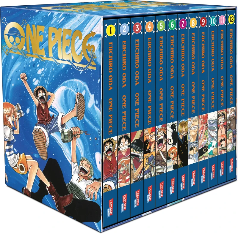 One Piece Sammelschuber 1: East Blue (inklusive Band 1-12): Piraten, Abenteuer und der größte Schatz der Welt!