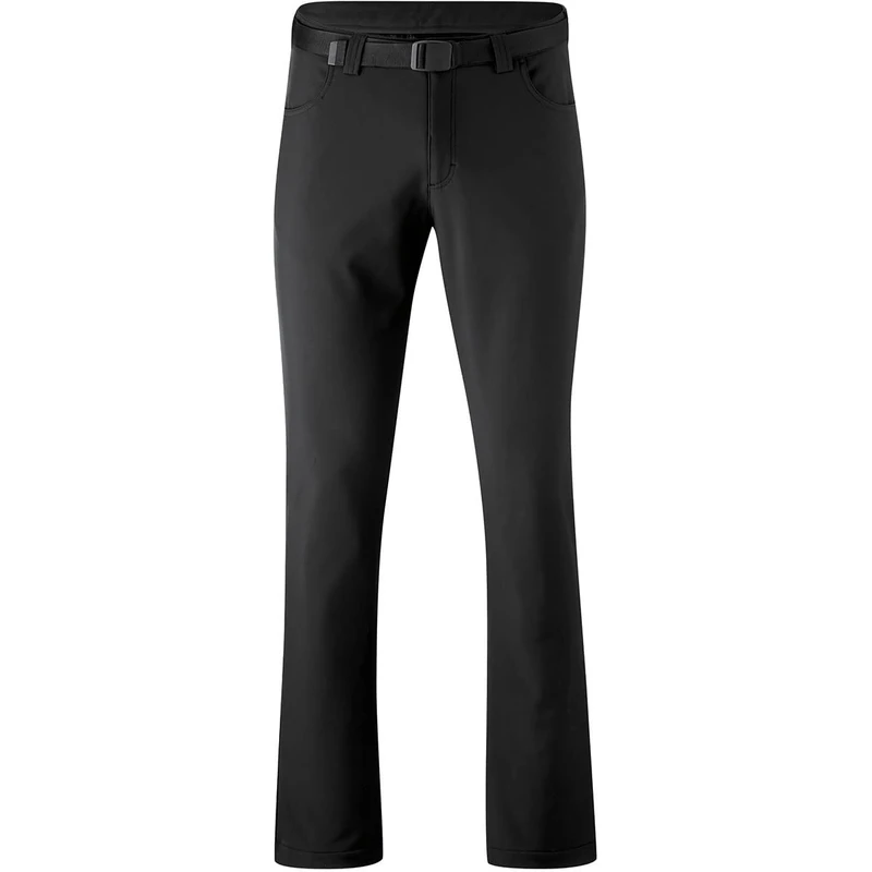 maier sports Charles, Men's Warm Hiking Trousers, Water-Repellent Outdoor Trousers for Trekking and Hiking, PFC-Free, mSTRETCH pro 2 & stormprotec Technology Black