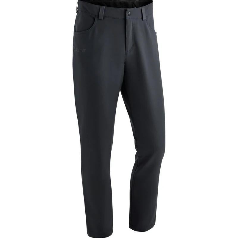 maier sports Charles, Men's Warm Hiking Trousers, Water-Repellent Outdoor Trousers for Trekking and Hiking, PFC-Free, mSTRETCH pro 2 & stormprotec Technology Black