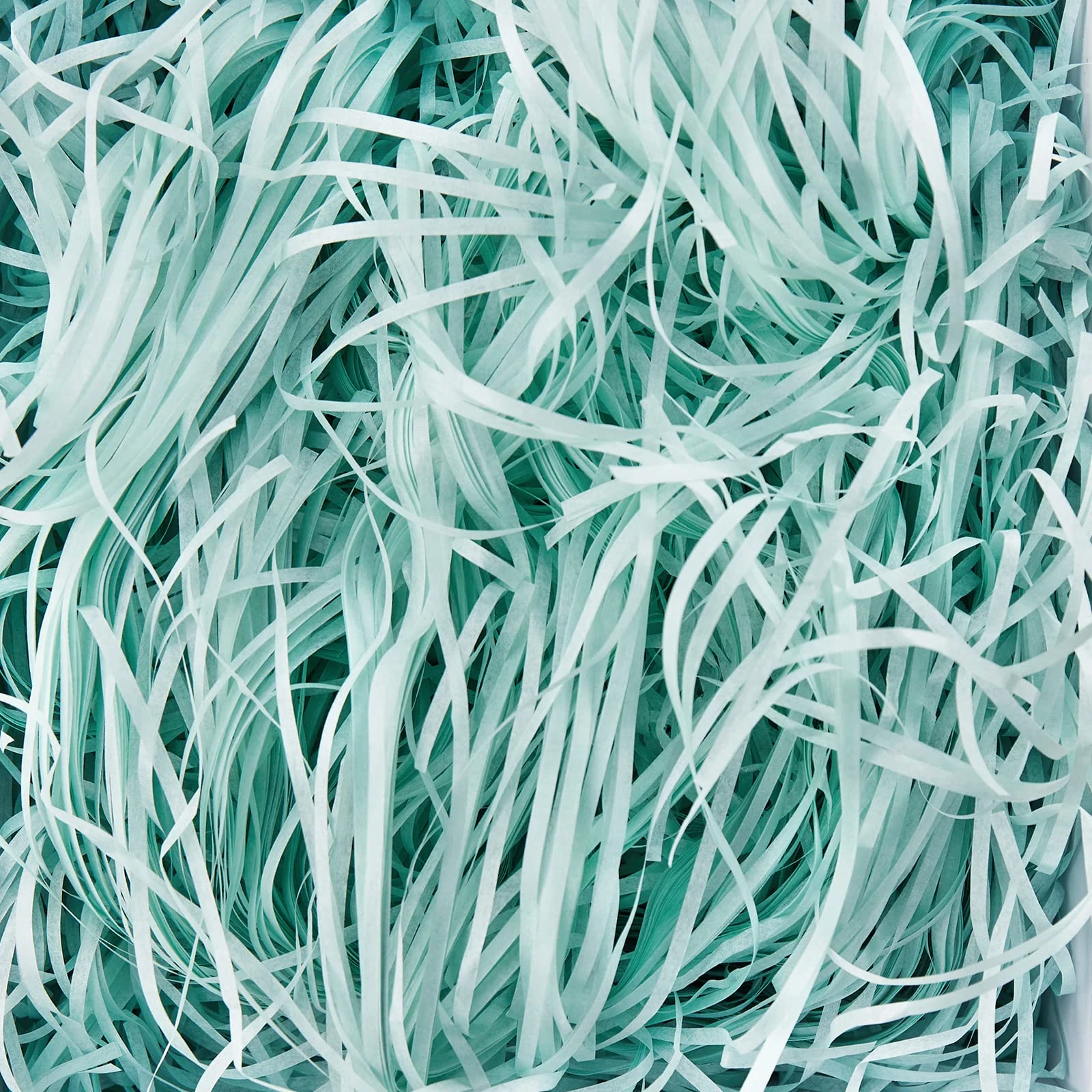 500g Teal Blue Shredded Tissue Paper for Gift Boxes, Dust-free Shredded Paper for Hampers, Ideal for Gift Packaging & Basket Filling