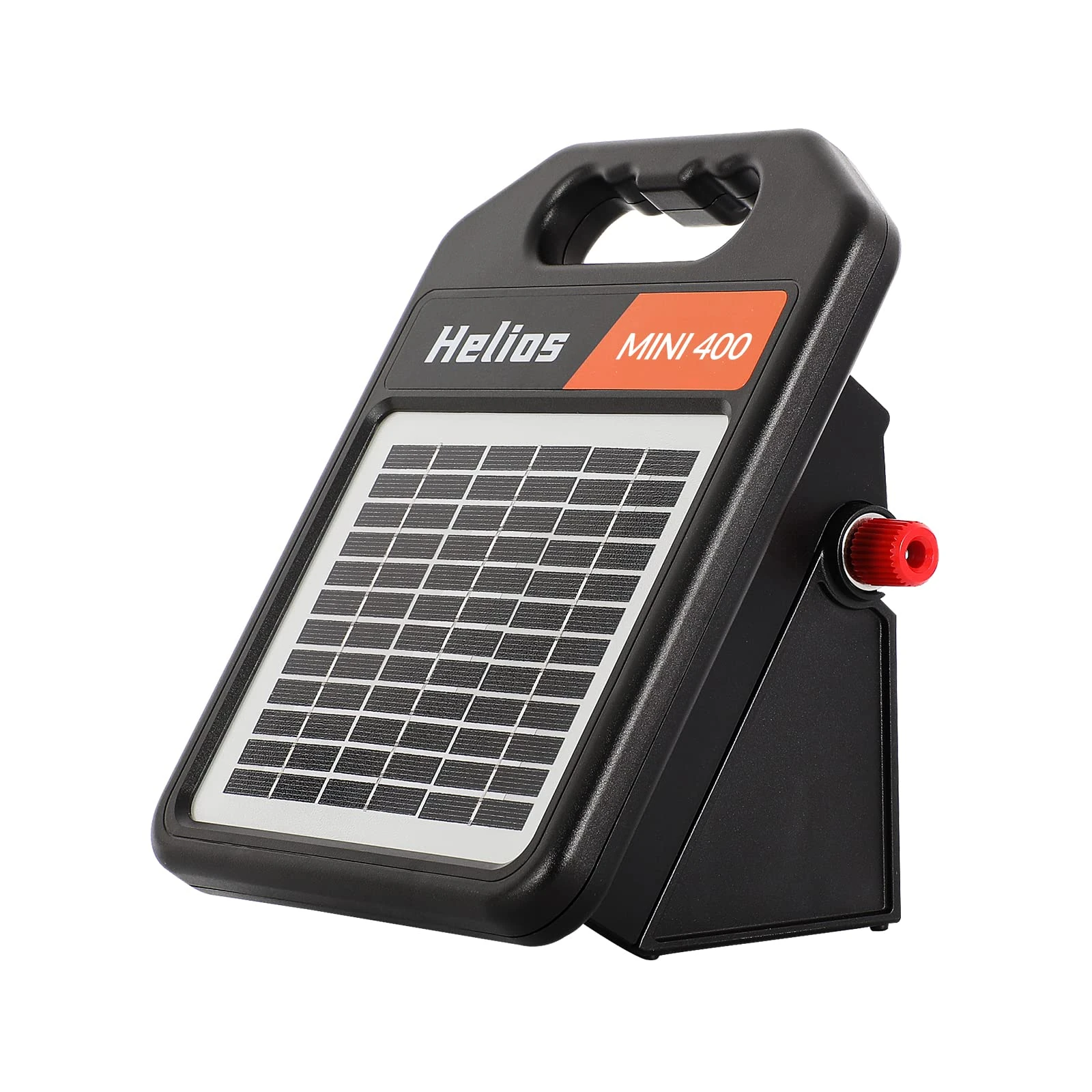 Andmon MINI400 20 Miles Solar Electric Fence Charger with Day/Night Mode 0.3J Output Energy Electric Fence Energizer